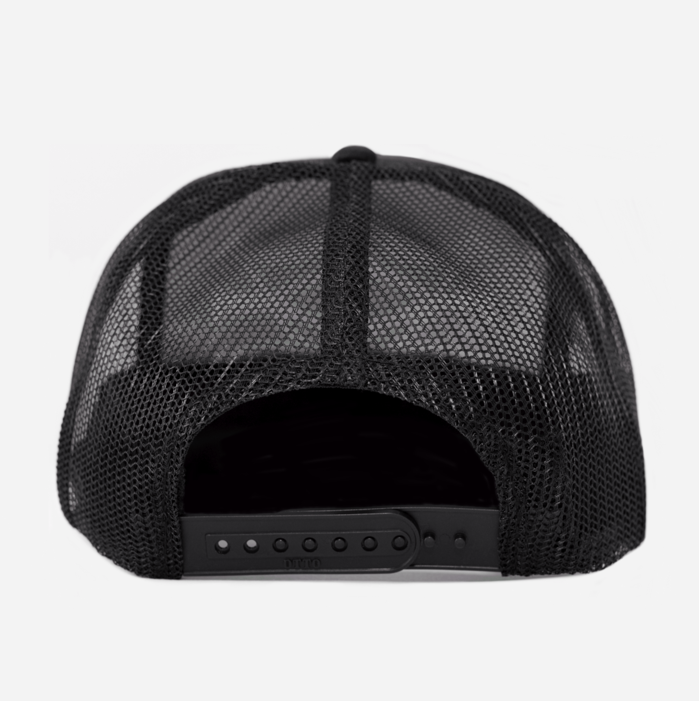 NY NY TRUCKER HAT (BLACK)