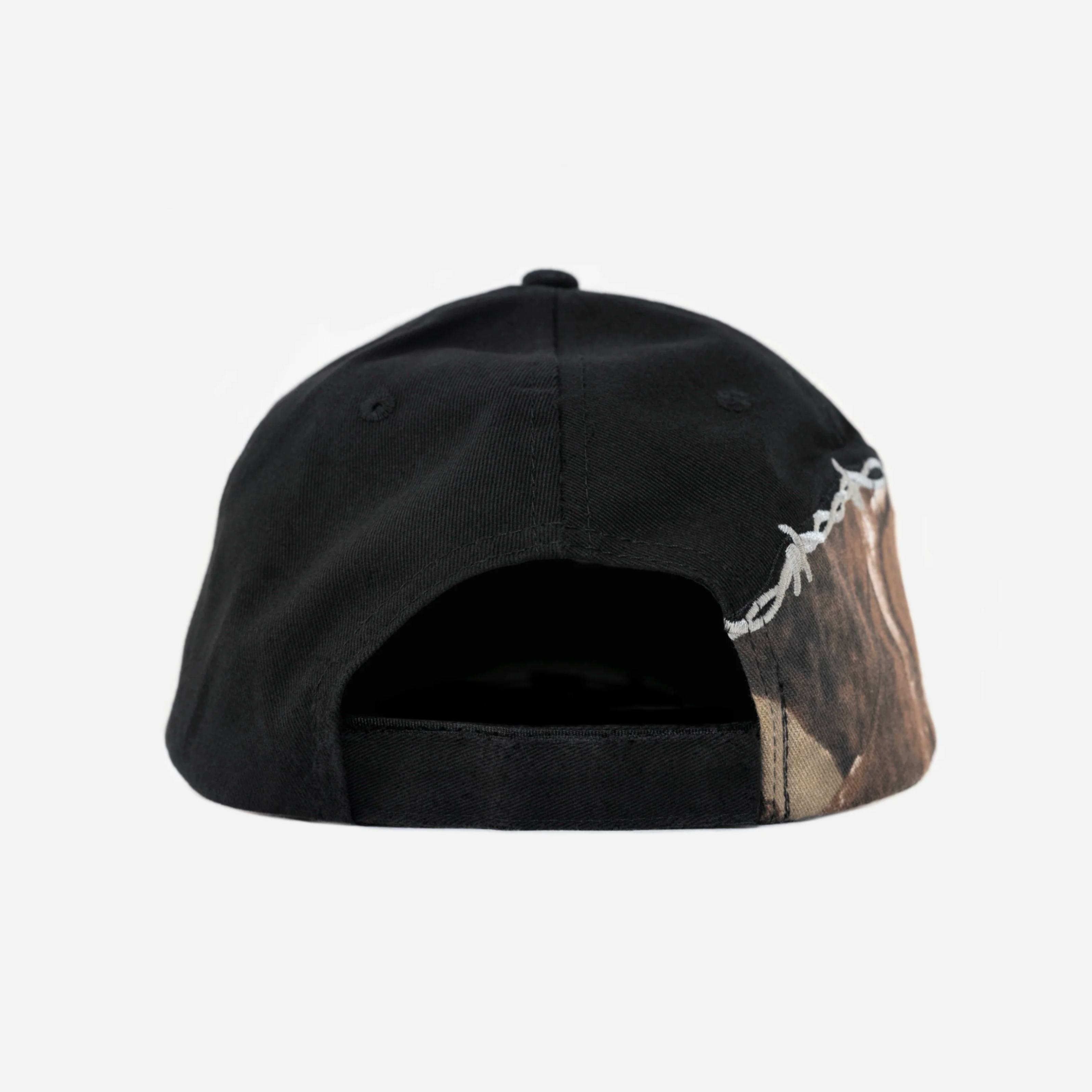 NY NY METAL CAMO HAT (BLACK)