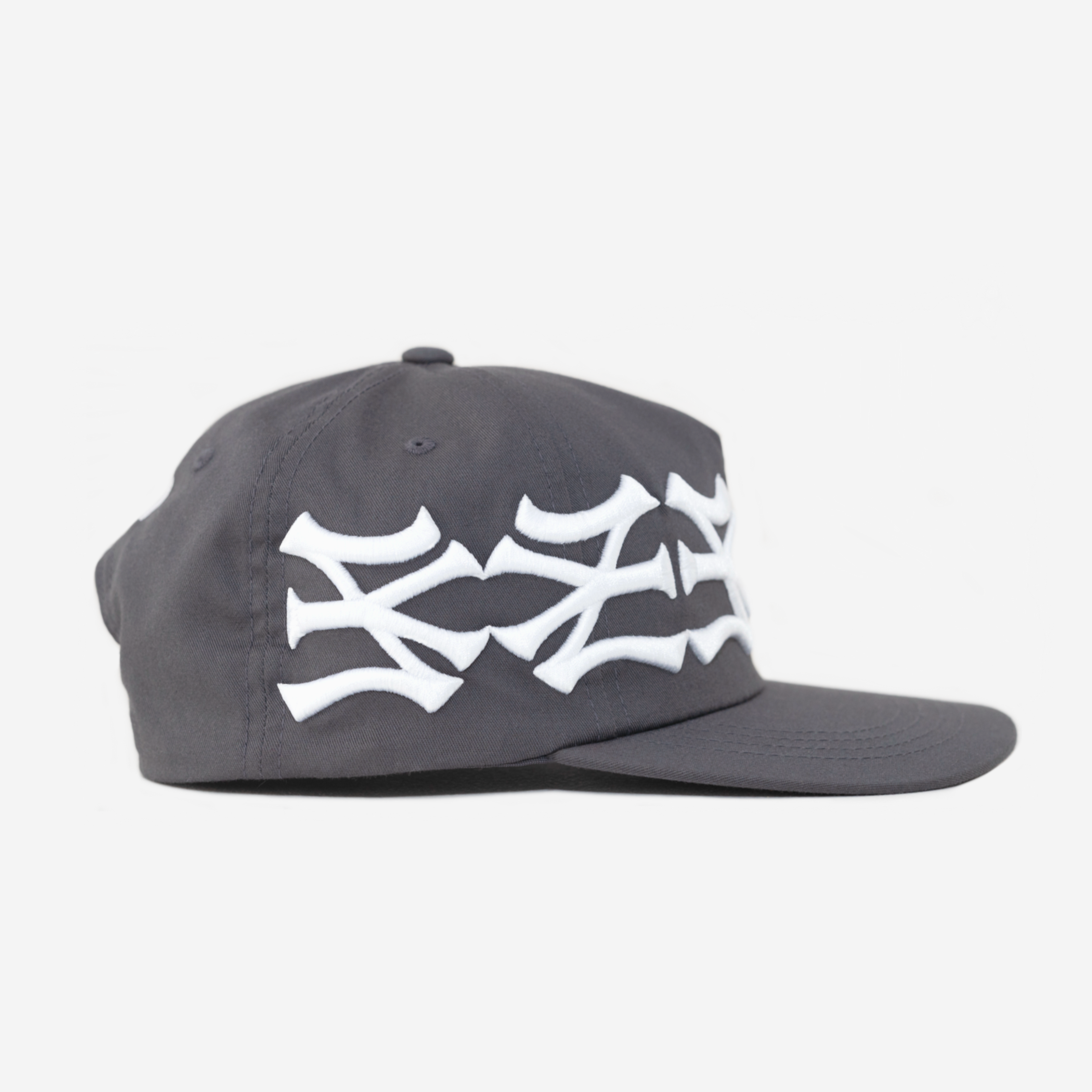 NY NY CROWN HAT (GREY)