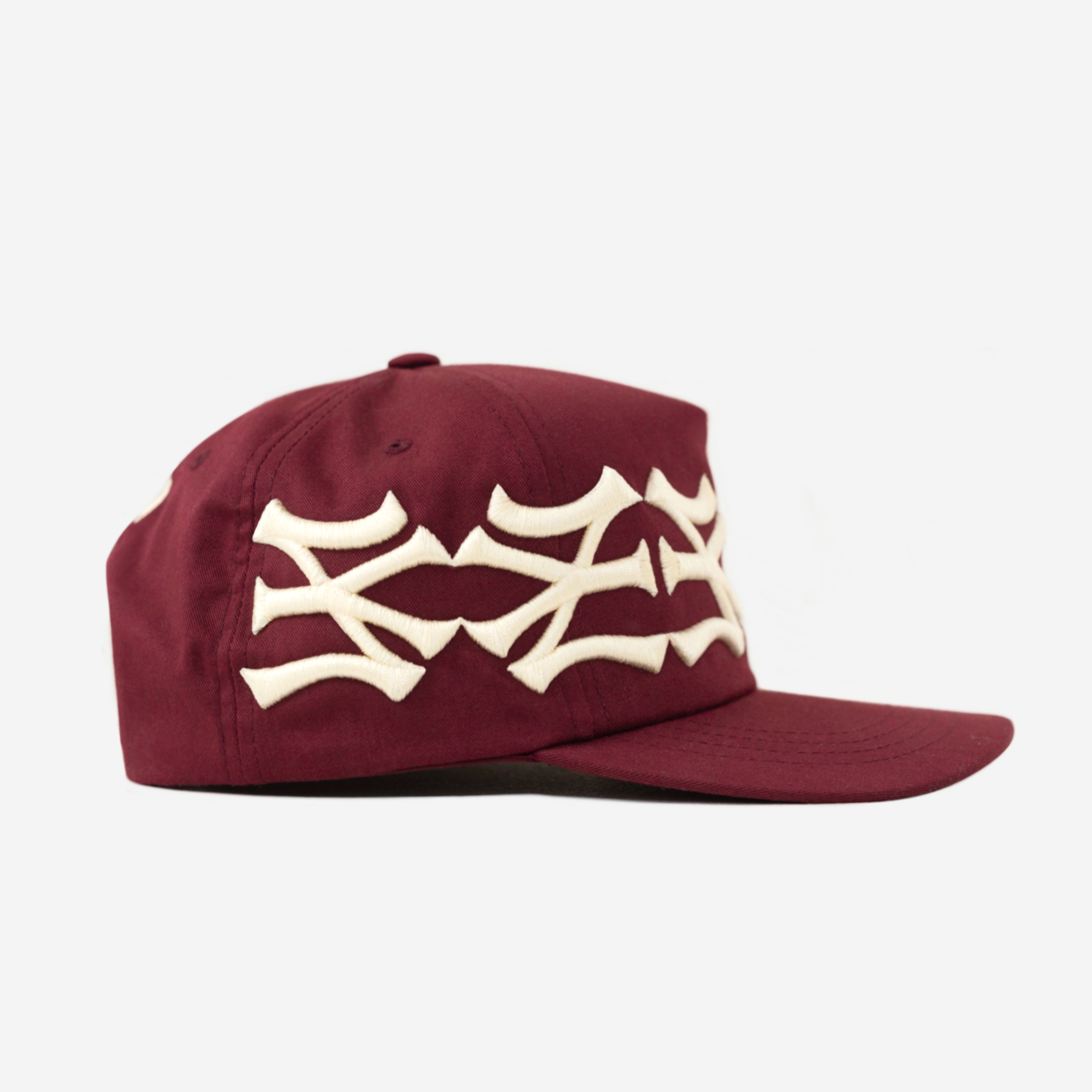 NY NY CROWN HAT (BURGUNDY)