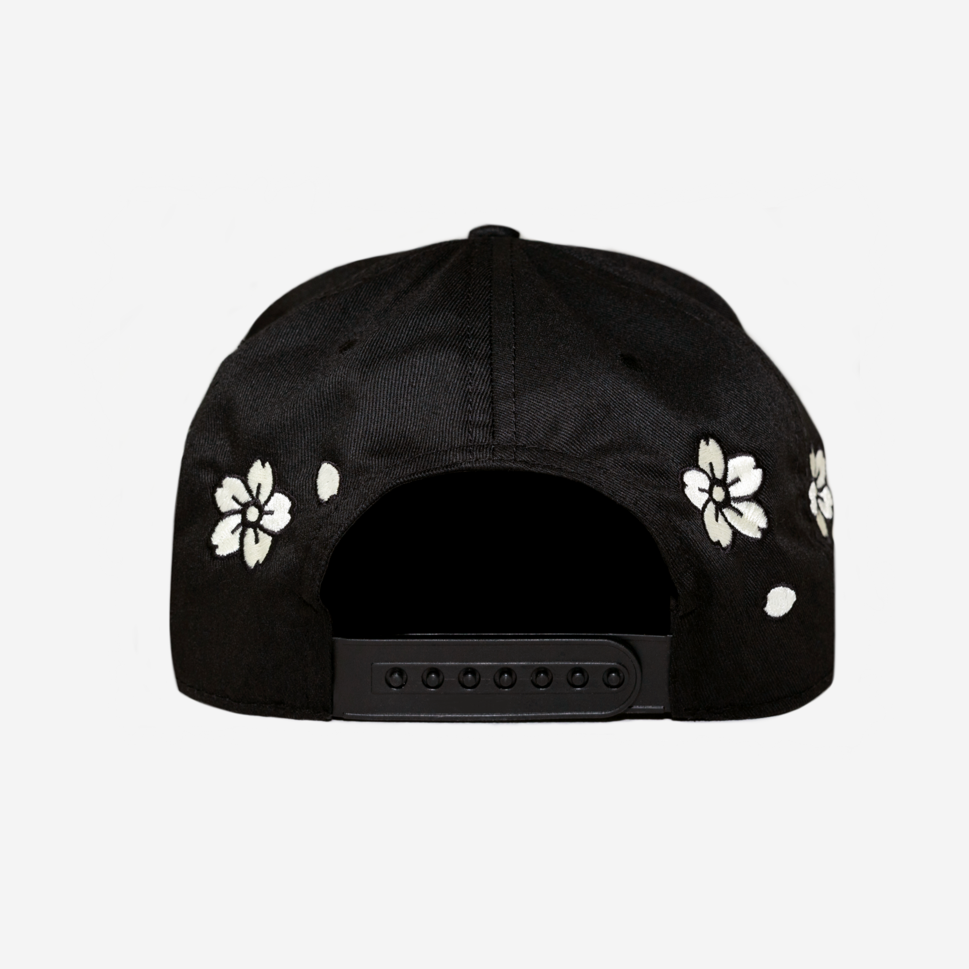 NY NY CHERRY BLOSSOM HAT (BLK/CRM)