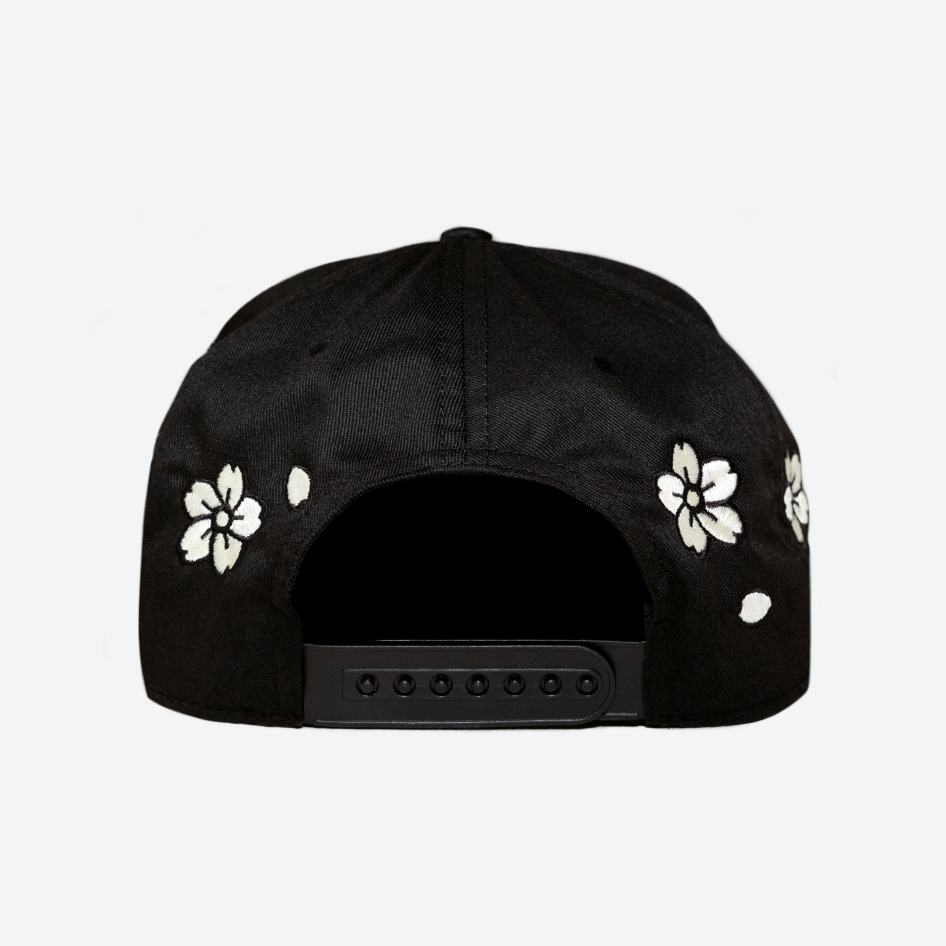 LA LA CHERRY BLOSSOM HAT (BLK/CRM)