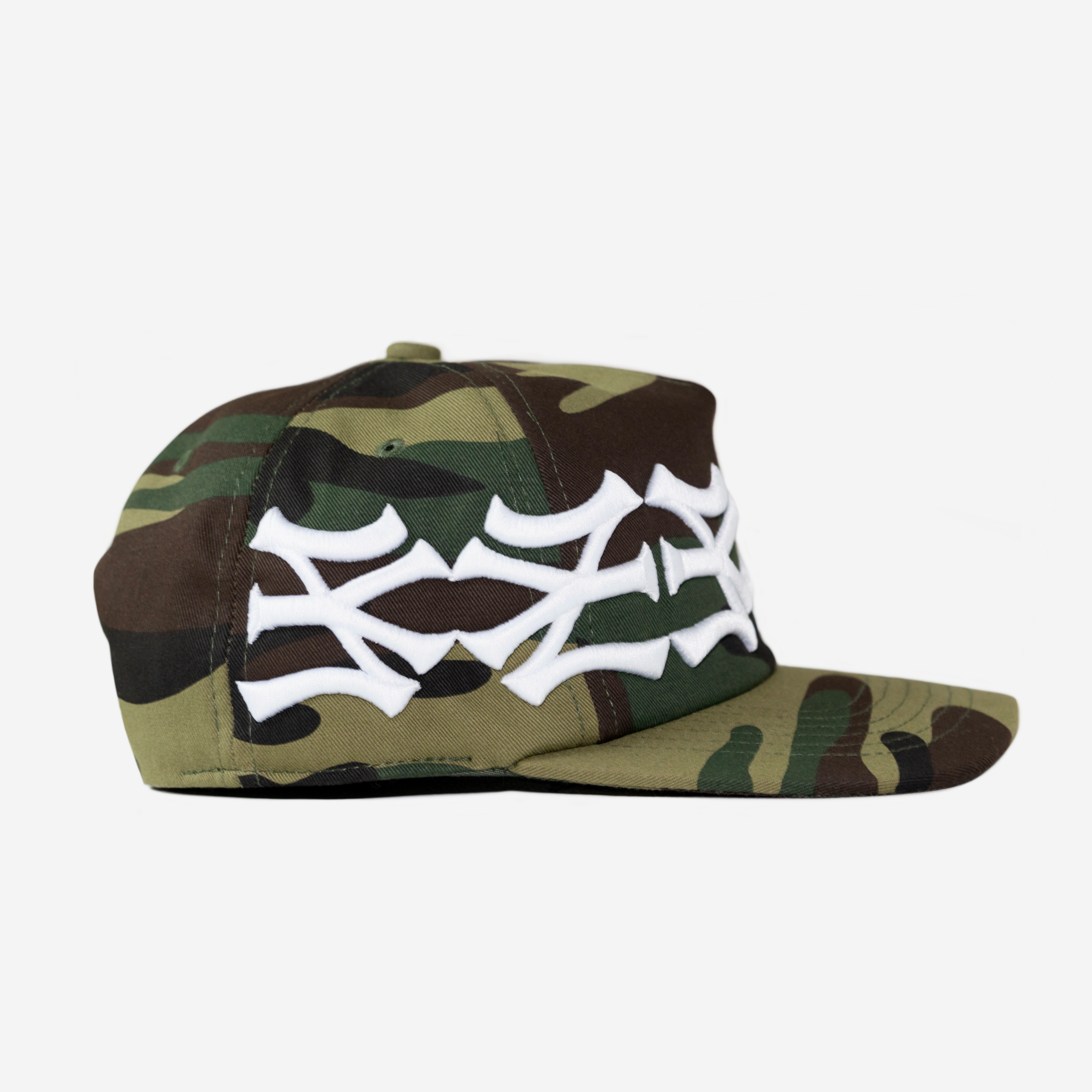 NY NY CROWN HAT (ARMY CAMO)