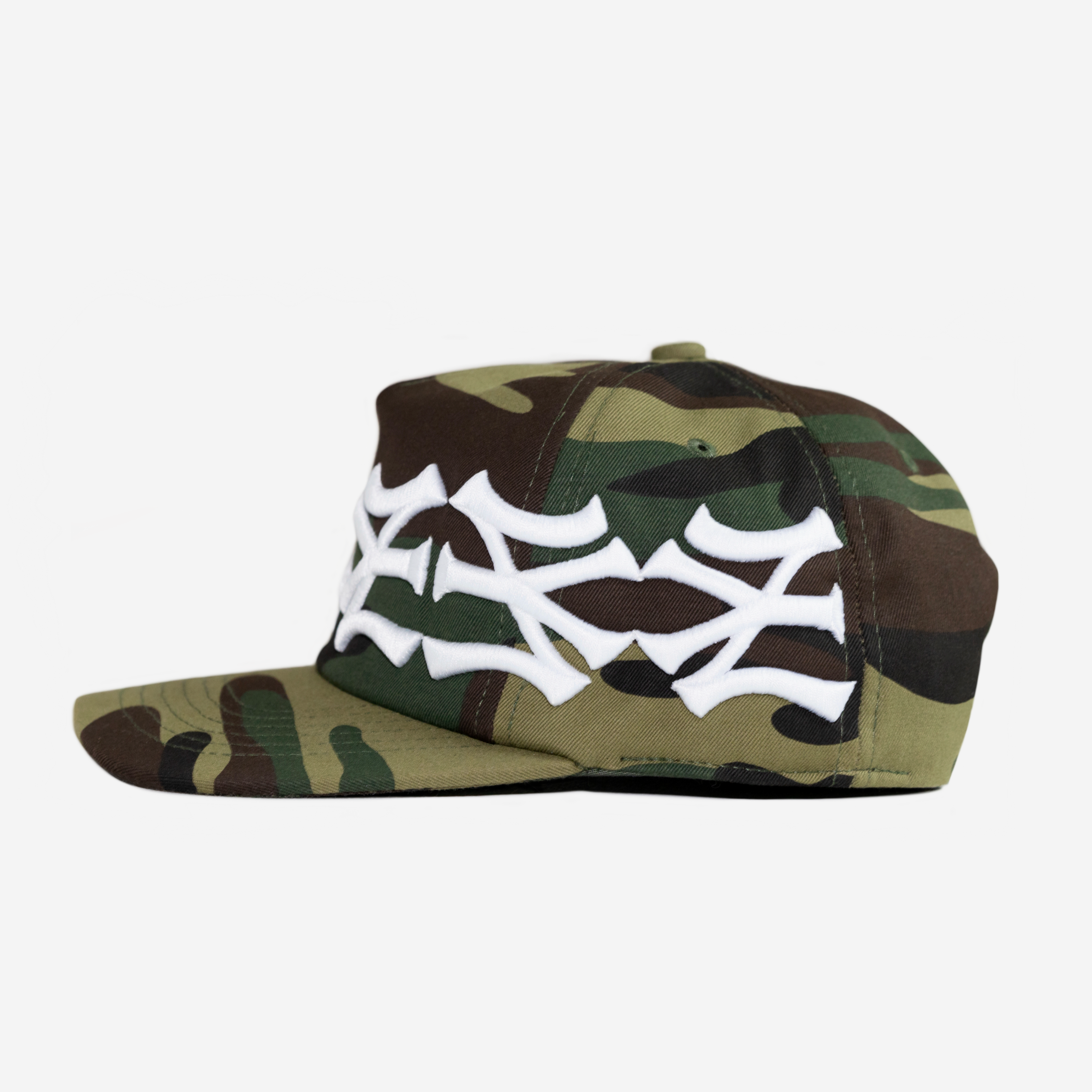 NY NY CROWN HAT (ARMY CAMO)