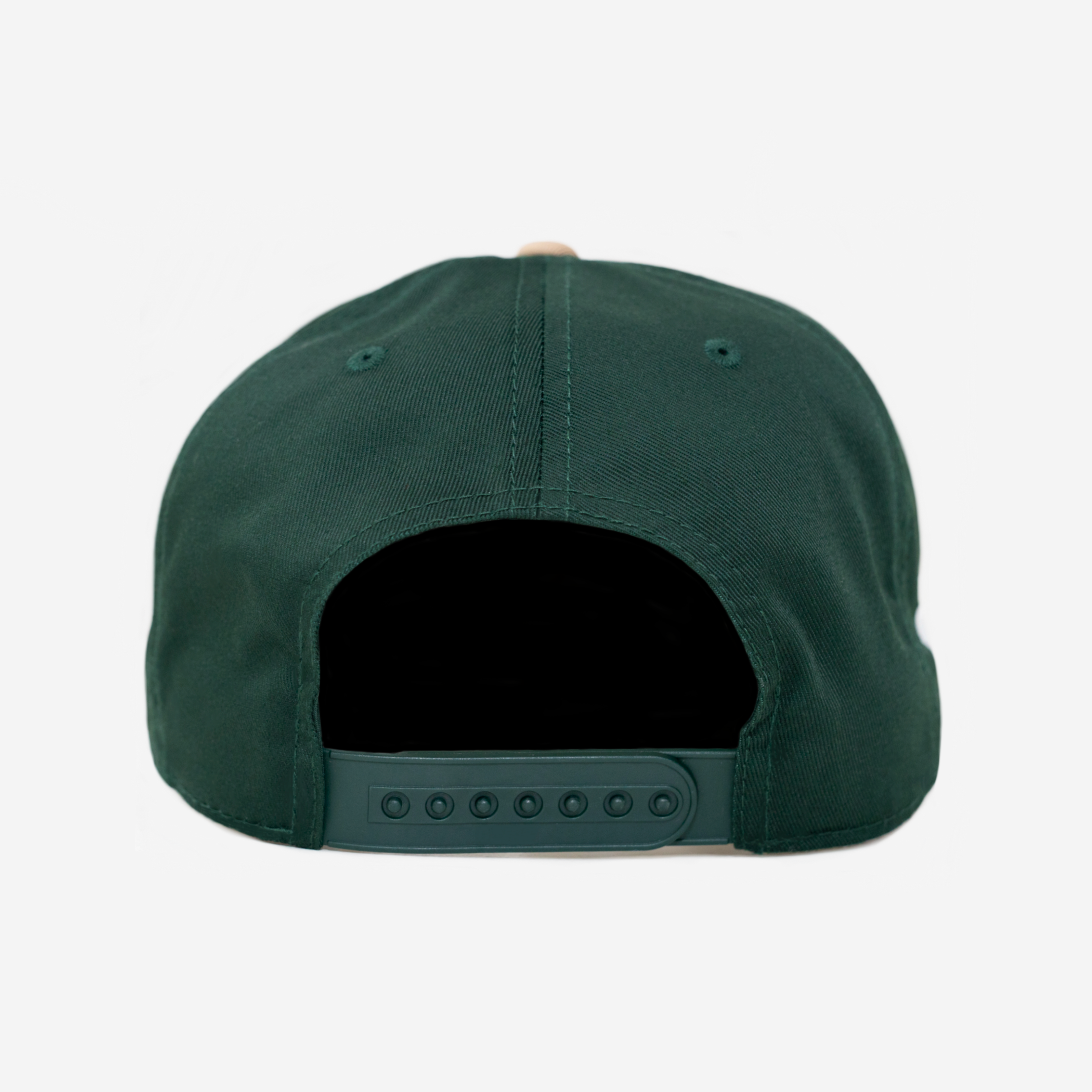 NY NY HAT CURVED BRIM (GRN/TAN)