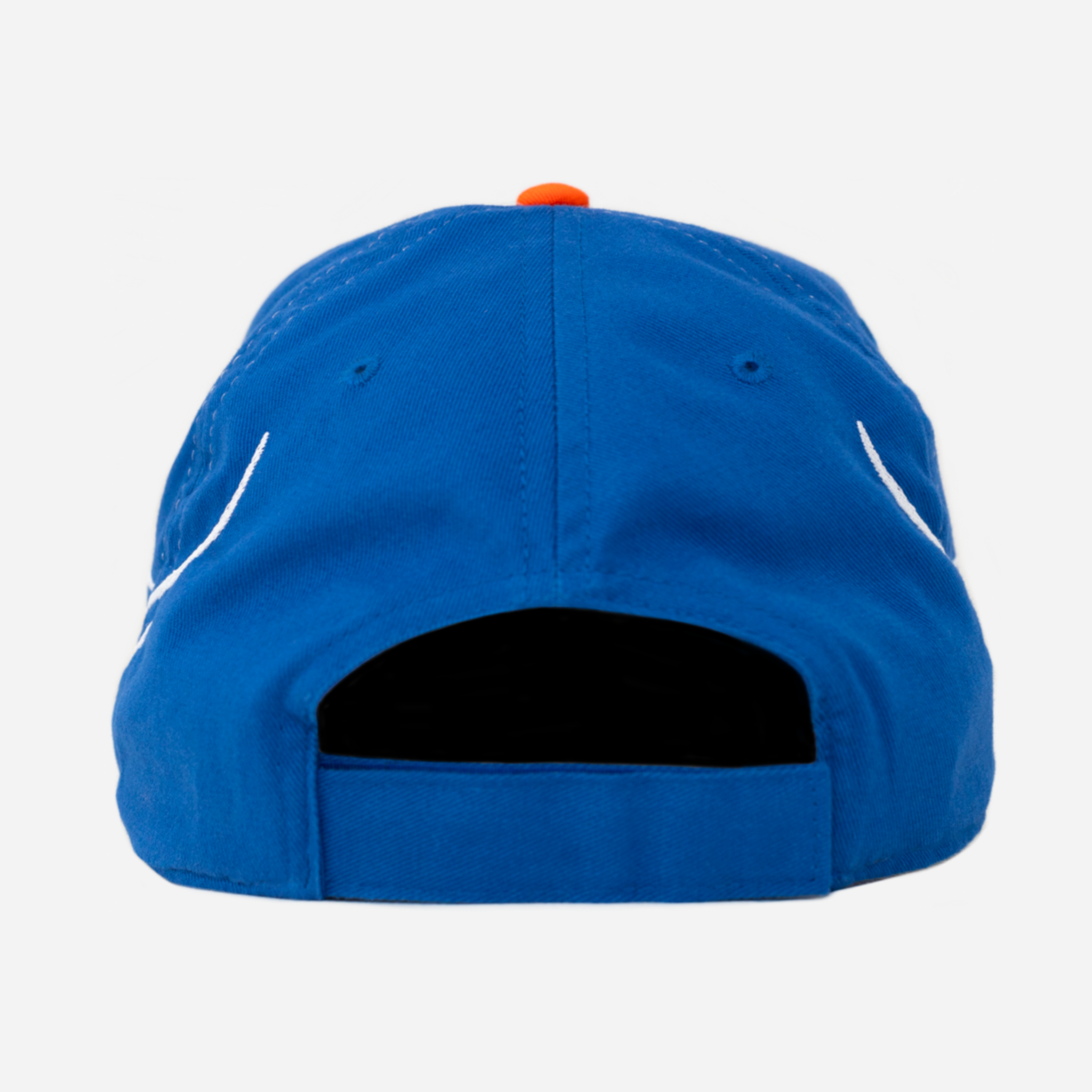 NY NY FLAME HAT (BLUE/ORANGE)